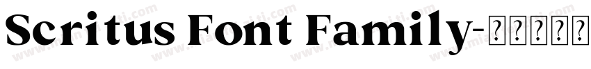 Scritus Font Family字体转换
